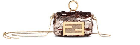 

Нано-сумка Baguette Fendi