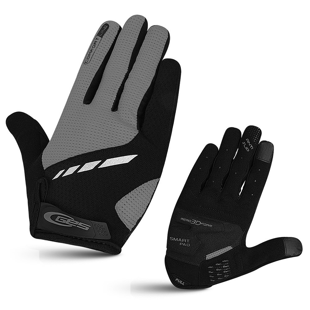 Длинные перчатки GES Comfort Line, черный