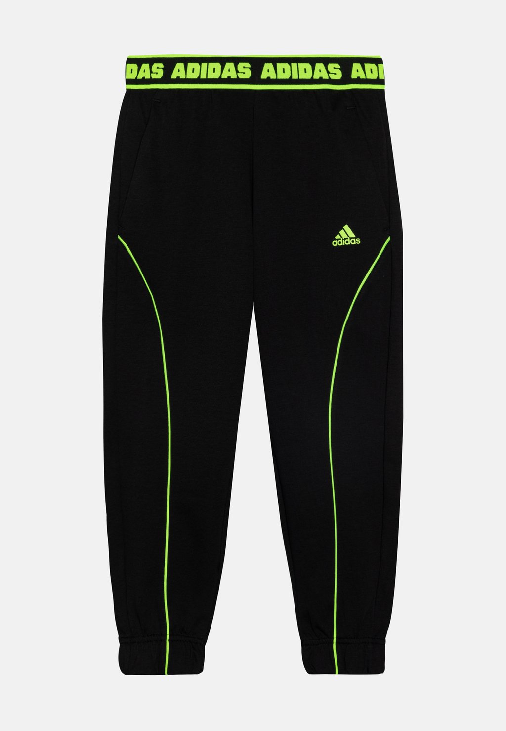 Спортивные брюки Unisex adidas Sportswear, цвет black/lucid lemon кроссовки adidas dame certified 2 0 lucid lemon зеленый
