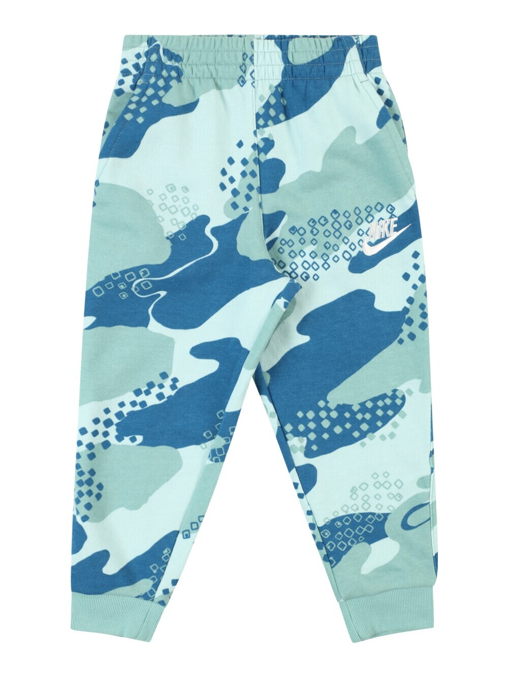 

Зауженные брюки Nike Sportswear, синий/пастельный синий/голубой