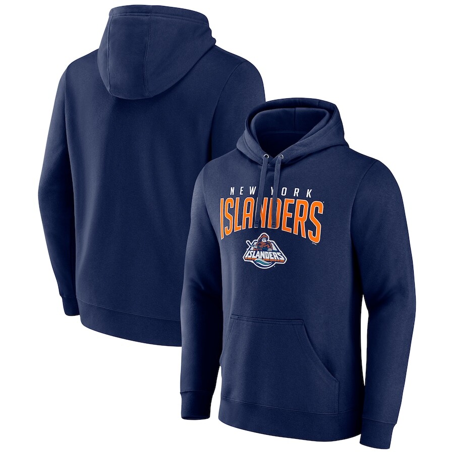 

Пуловер с капюшоном Fanatics Branded New York Islanders, нави