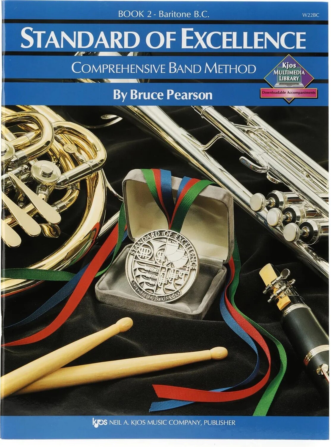 

Книга 2 комплексного метода оркестра Kjos Standard of Excellence - Баритон BC