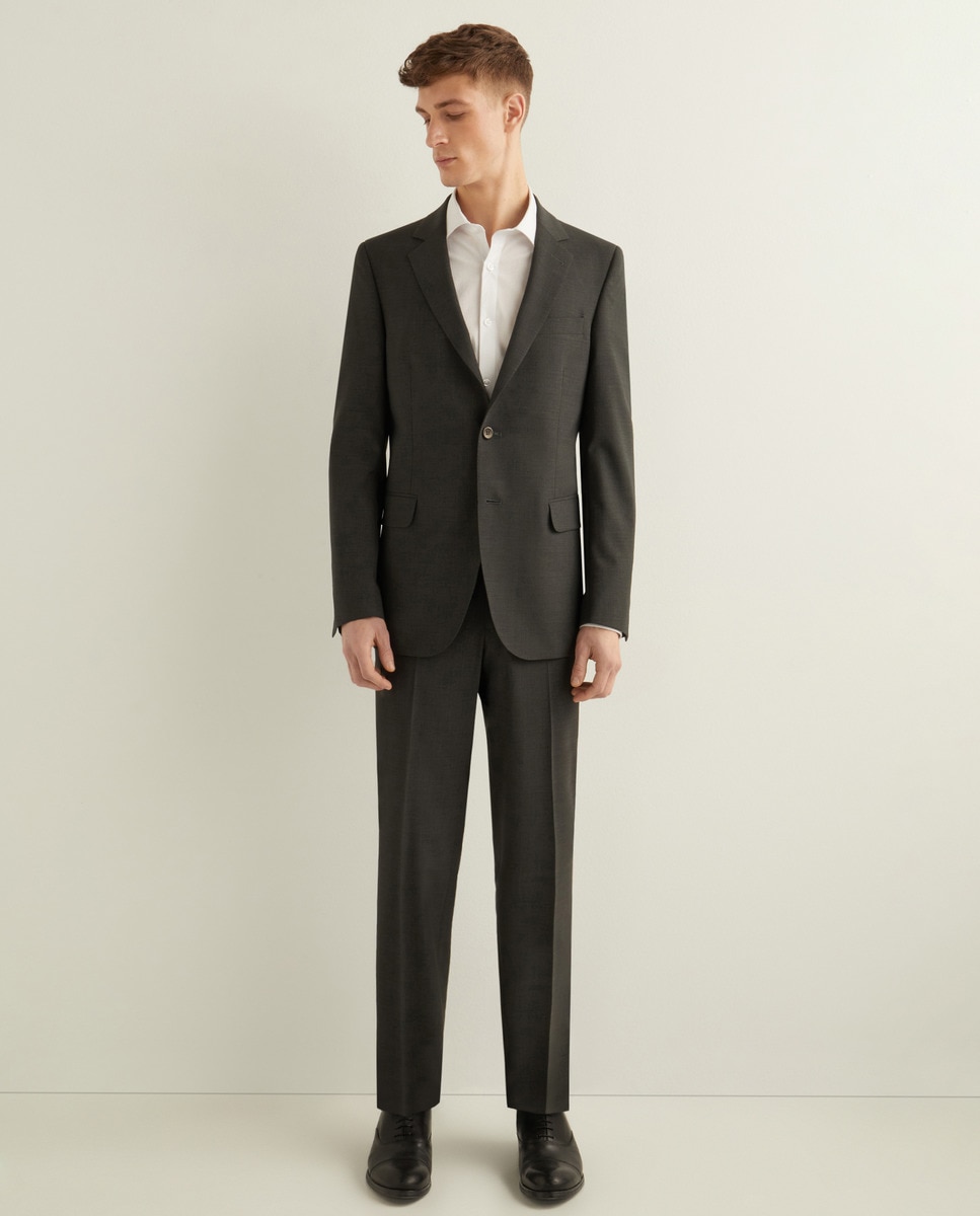 Мужские серые классические брюки Florentino, темно-серый брюки серые классические 46 размер