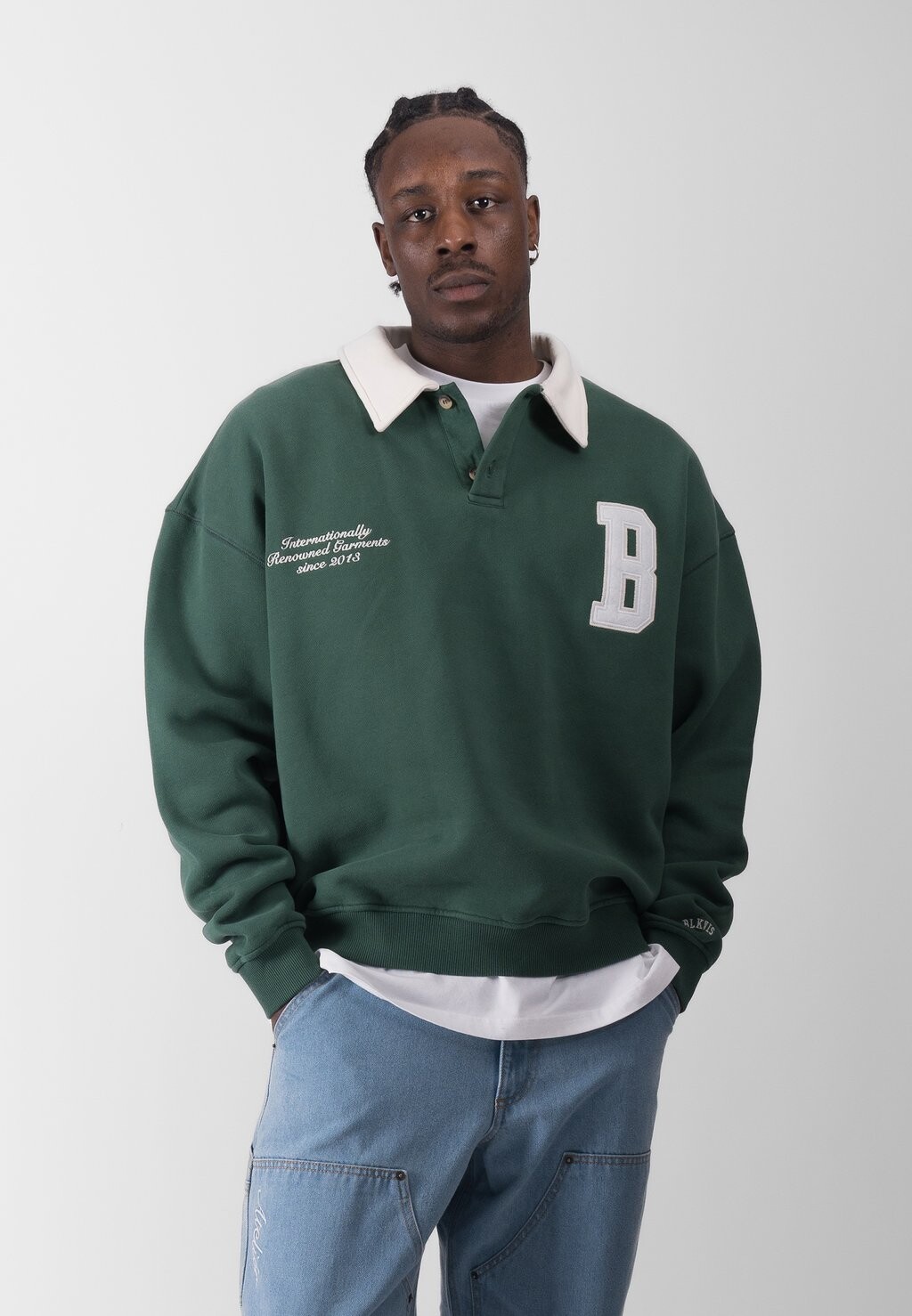 

Толстовка POLO UNISEX Blkvis, цвет hunter green