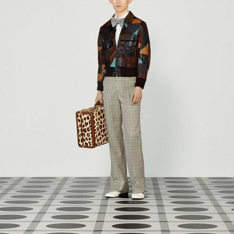 

Повседневные брюки мужские коричневые Gucci, коричневый