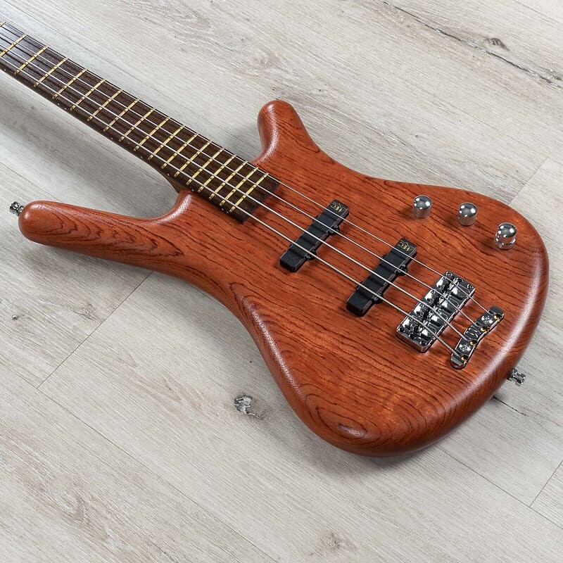 

Басс гитара Warwick Pro Series Corvette 4 Bass Guitar, Bubinga Body, Natural Trans Satin