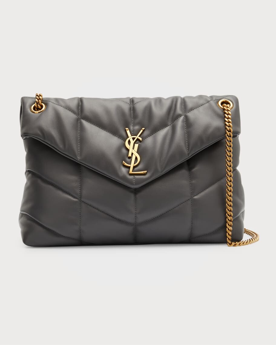 

Сумка на плечо Loulou среднего размера с цепочкой Saint Laurent