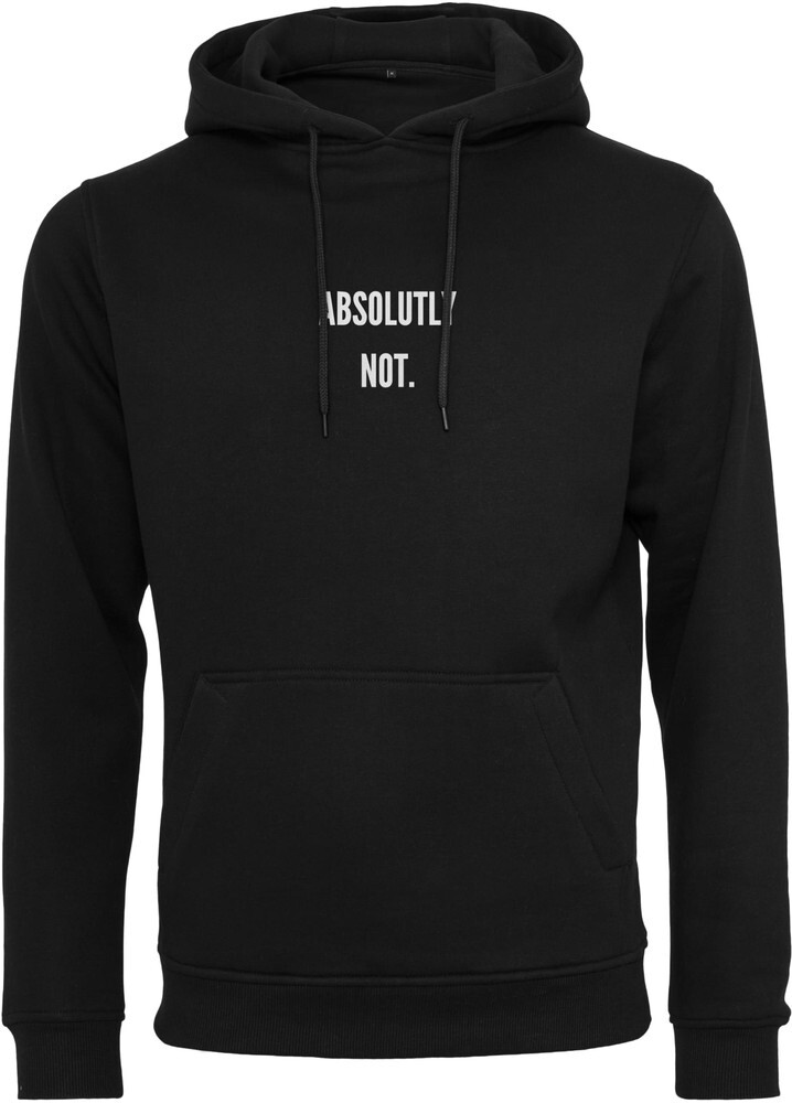 

Толстовка Mister Tee Hoodie Absolutely Not Hoody, черный