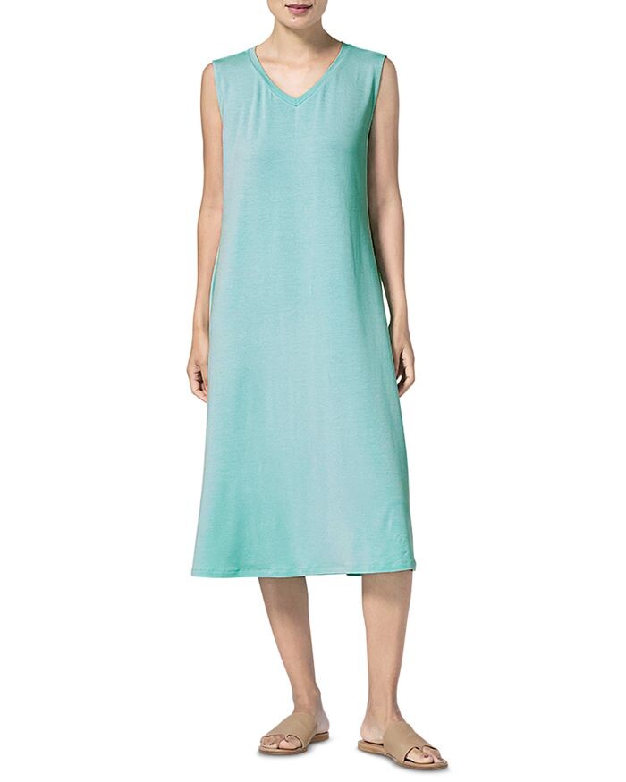 

Платье без рукавов с V-образным вырезом Eileen Fisher