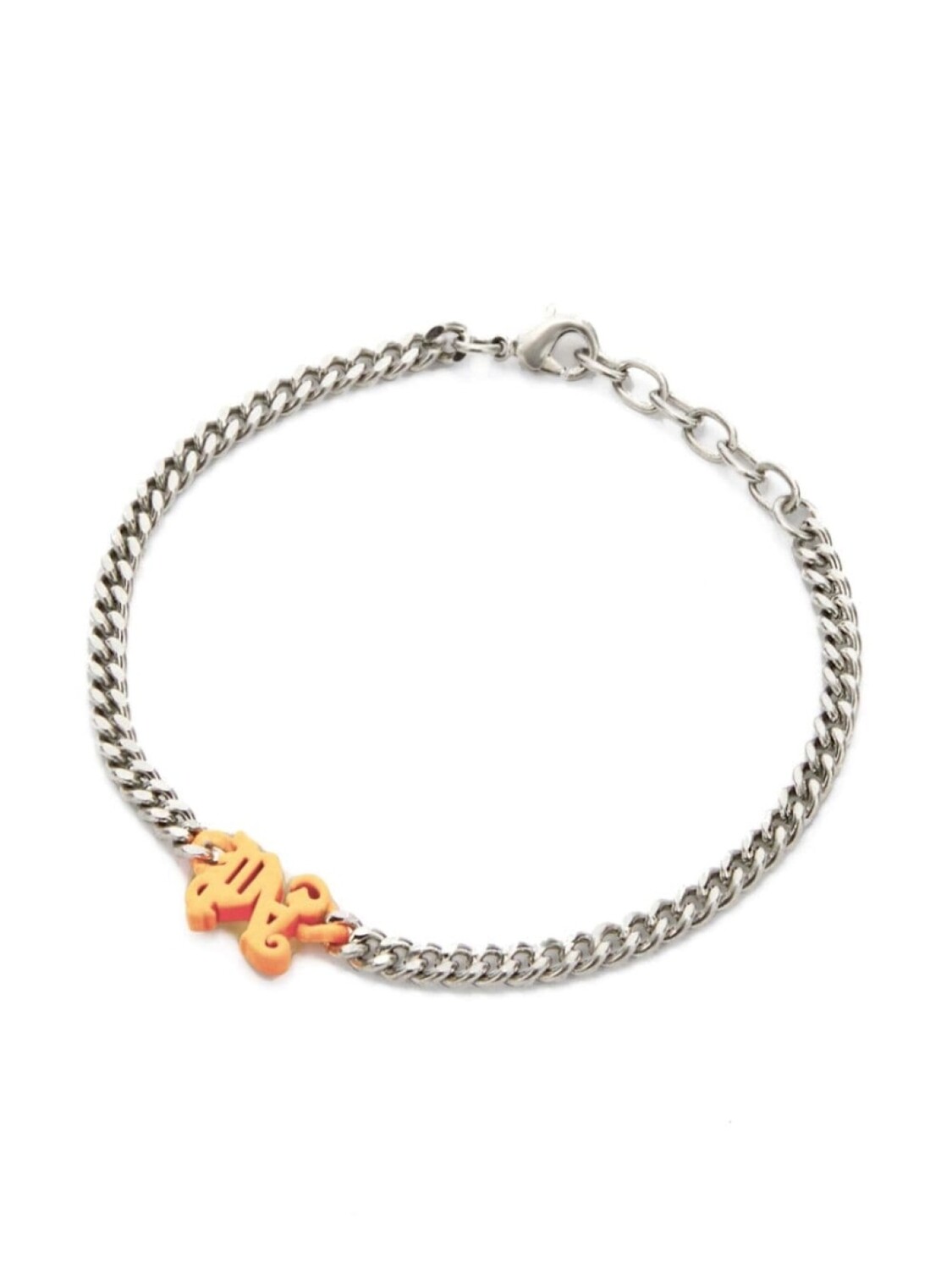 

Цепочный браслет с логотипом Palm Angels, серебряный