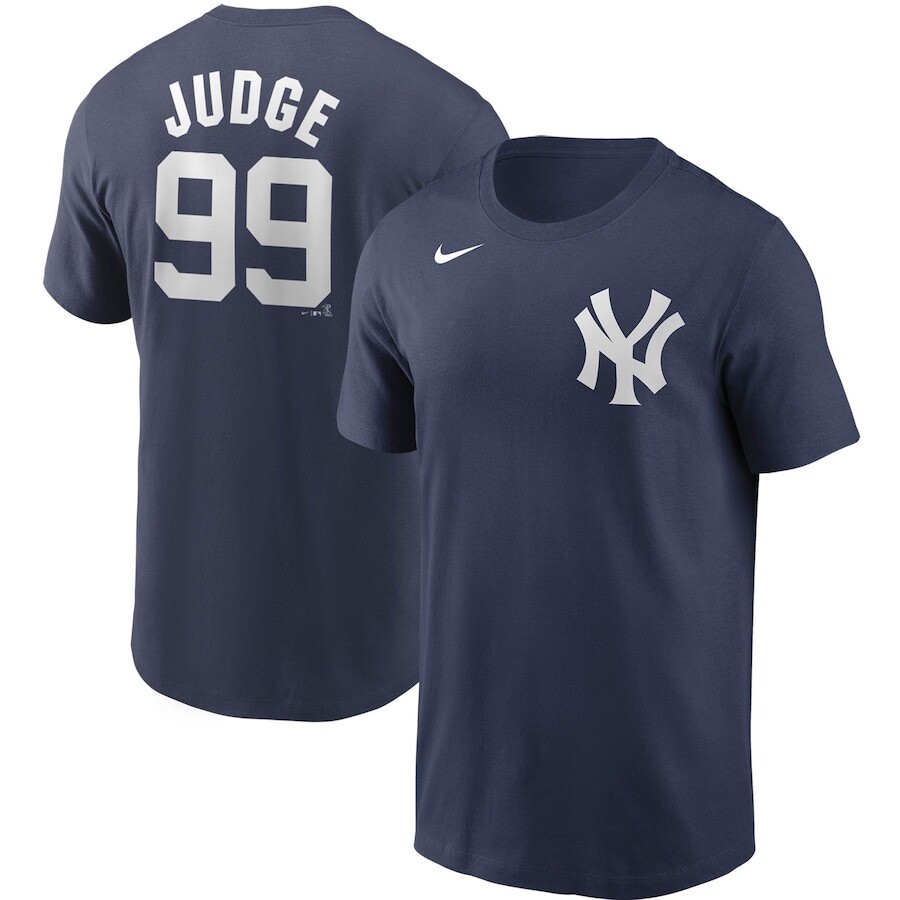 

Футболка с коротким рукавом Nike New York Yankees, нави