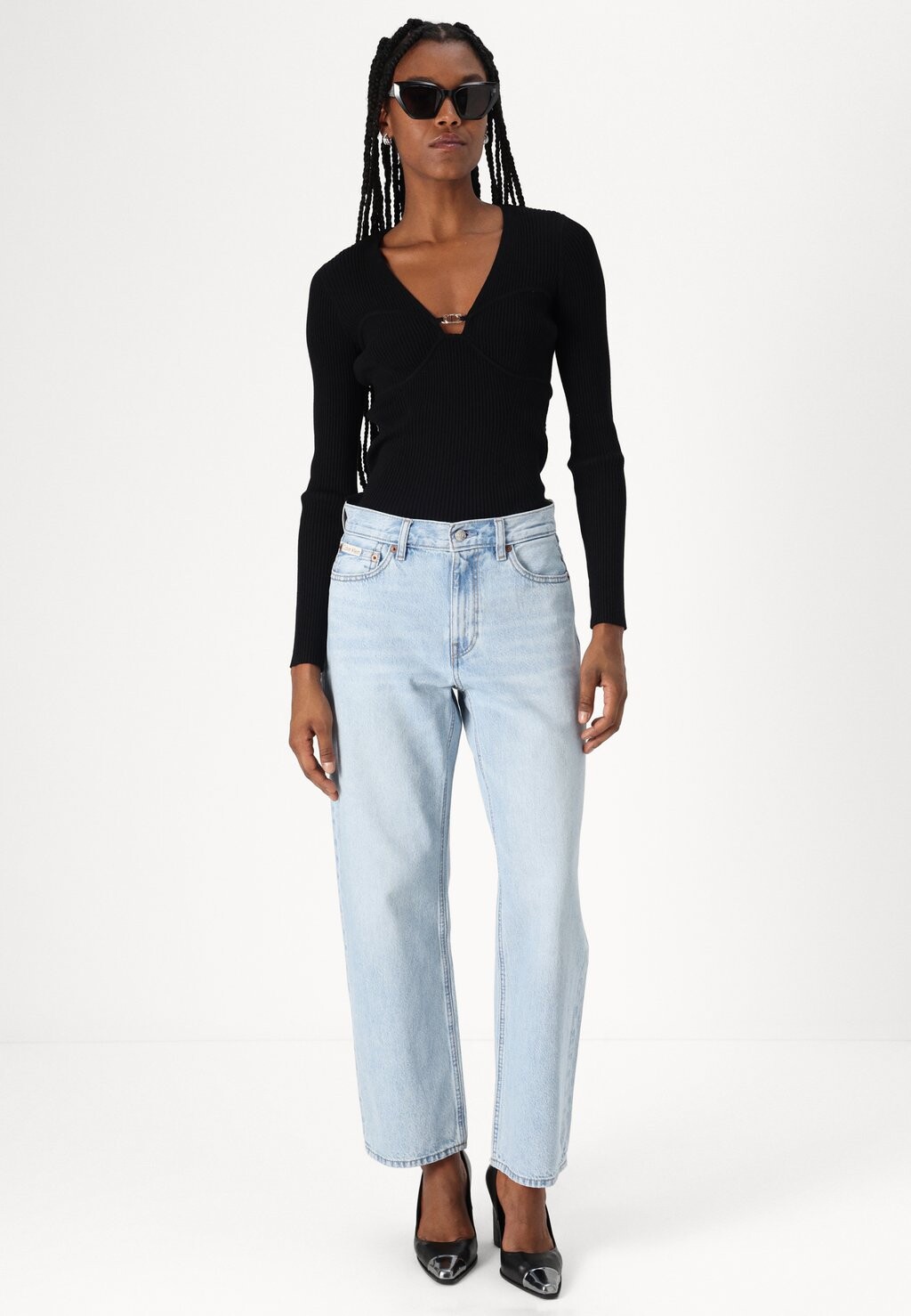 

Джинсы прямого кроя HERO 90'S BEACON Calvin Klein Jeans, синий деним