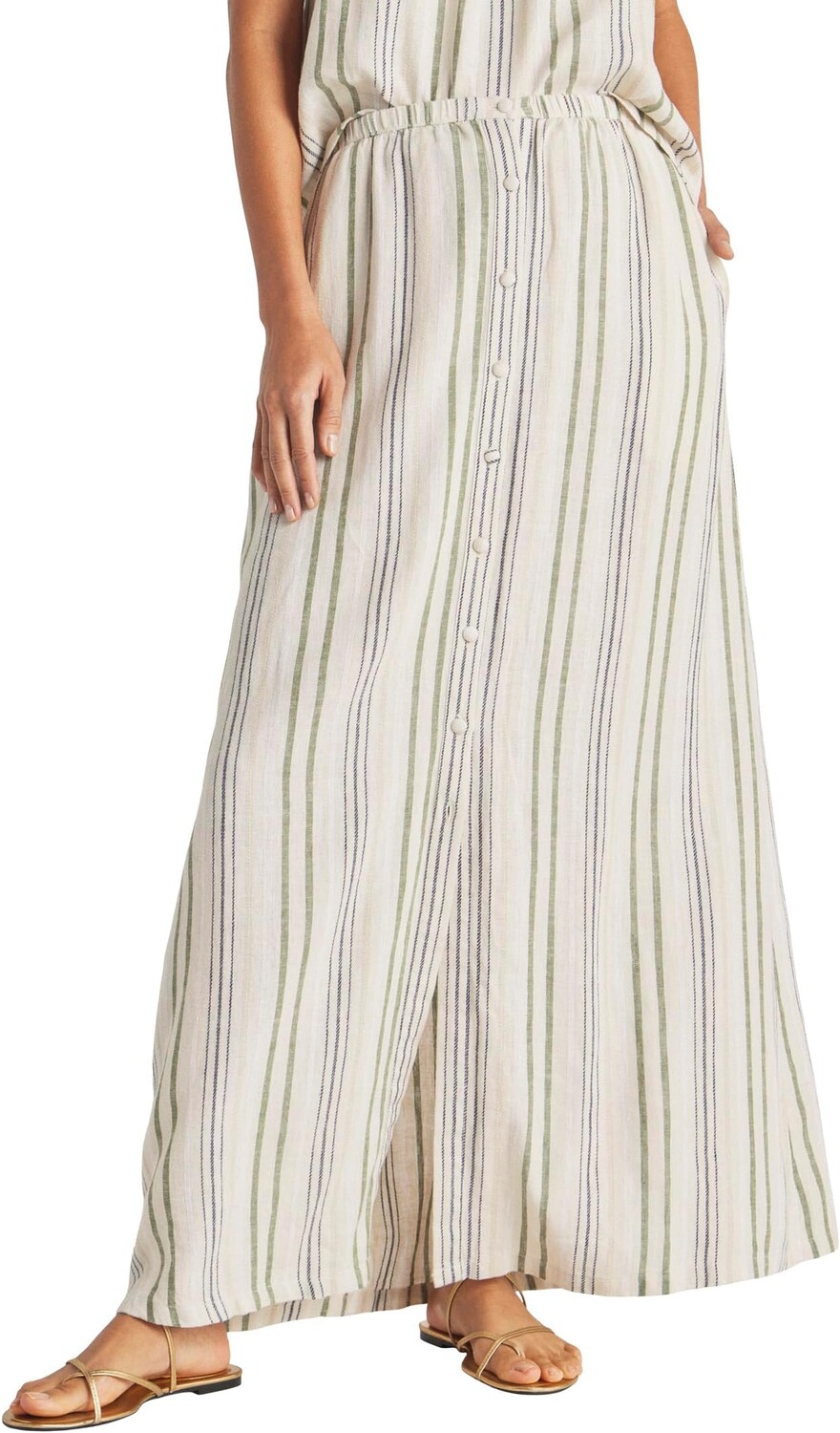 

Юбка Splendid Demi Maxi Skirt, цвет Cypress Stripe