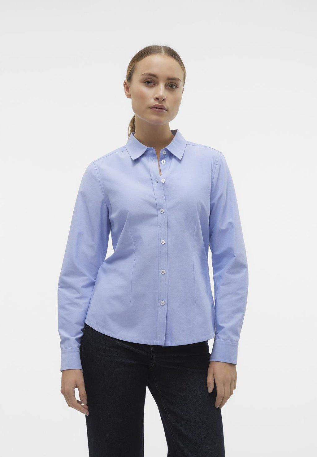 блузка vminger slim fit shirt aware цвет hydrangea Блузка Vminger Slim Fit Shirt Aware, цвет hydrangea