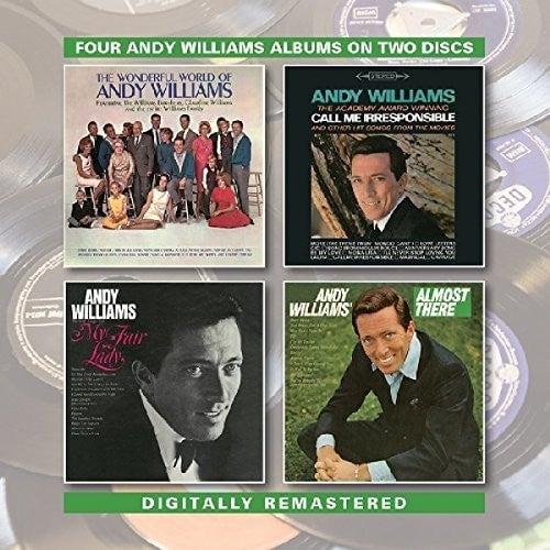 

CD диск Williams, Andy: The Wonderful World Of, Call Me Irresponsible, My Fair Lady & Almost There