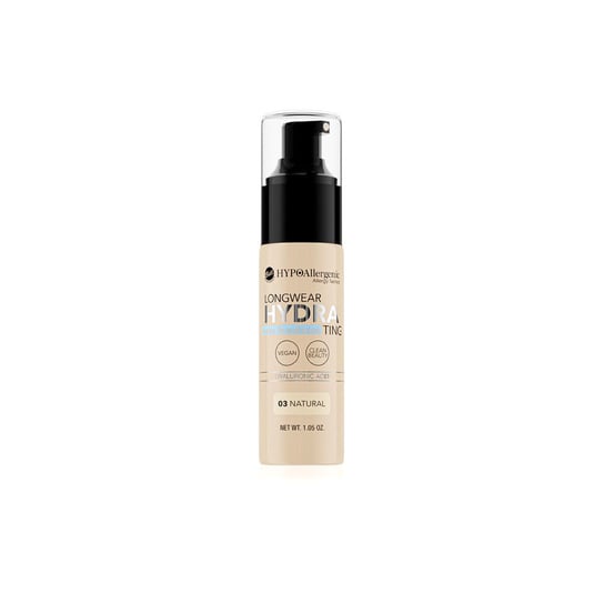 

Прочная и увлажняющая основа с гиалуроновой кислотой 03 30г Bell HYPOAllergenic Longwear Hydrating Balm Foundation