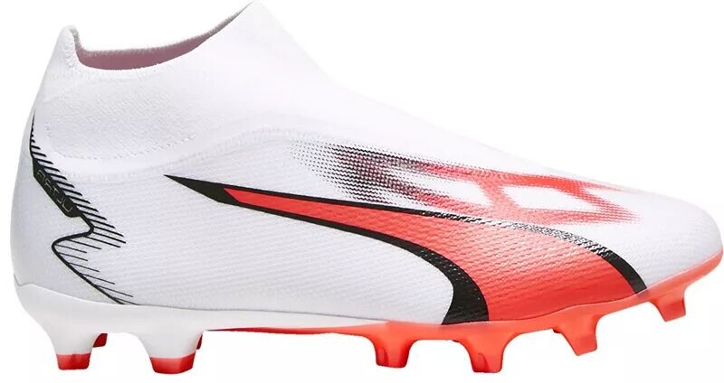 

Футбольные бутсы Puma Ultra Match + LL FG, белый/красный