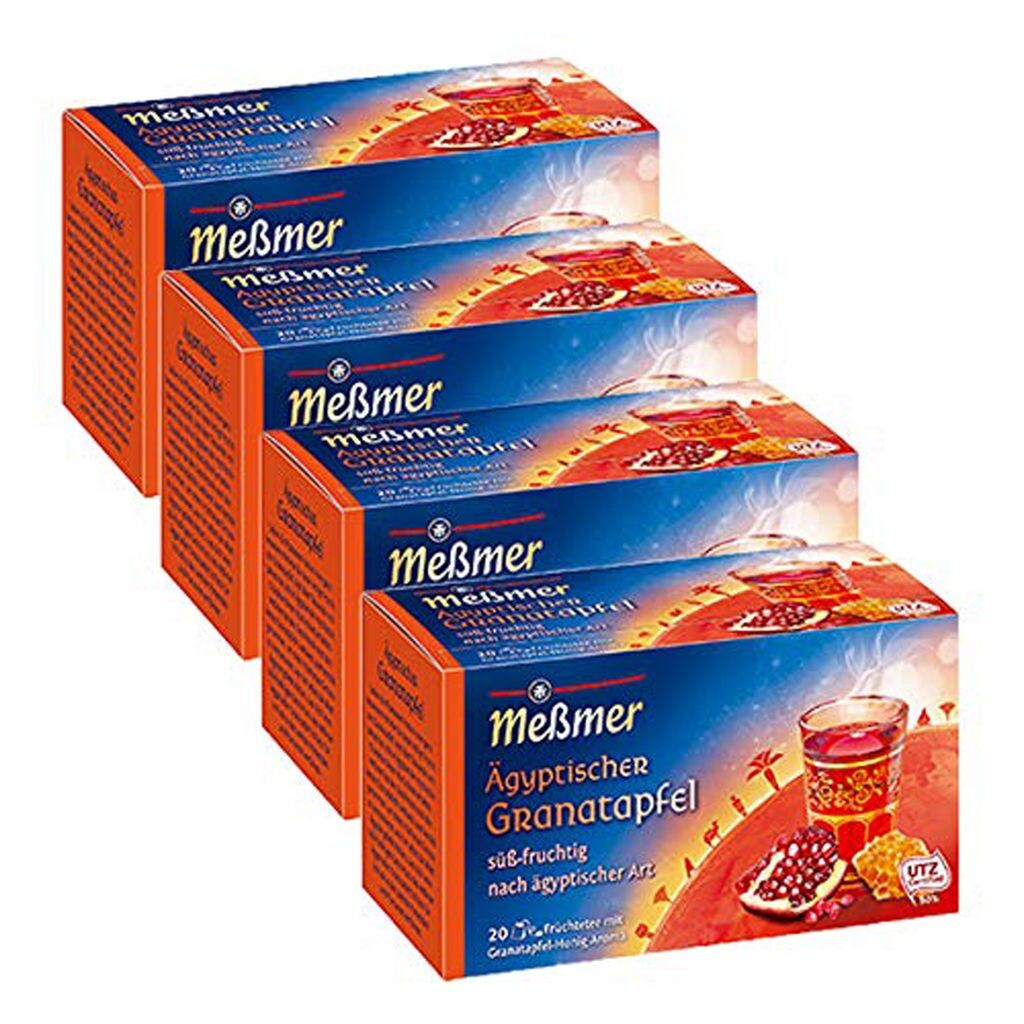 

Meßmer Египетский Амон Гранатовый чай с медом и фруктами, 4 шт.