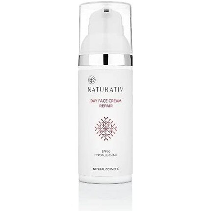 

Дневной крем для лица, восстанавливающая защита для зрелой кожи, оливковое активное аргановое масло Algomega, 50 мл, Naturativ