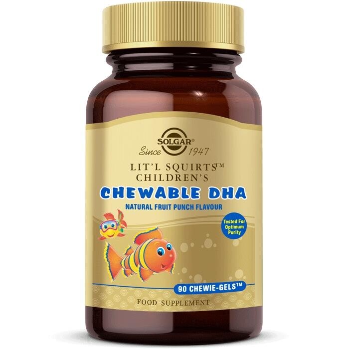 

Solgar Litl Squirts Chewable DHA 90 Chewable