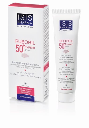Крем для сосудистой кожи, нежное окрашивание, SPF50+, 40 мл ISIS Pharma Ruboril Expert 50+