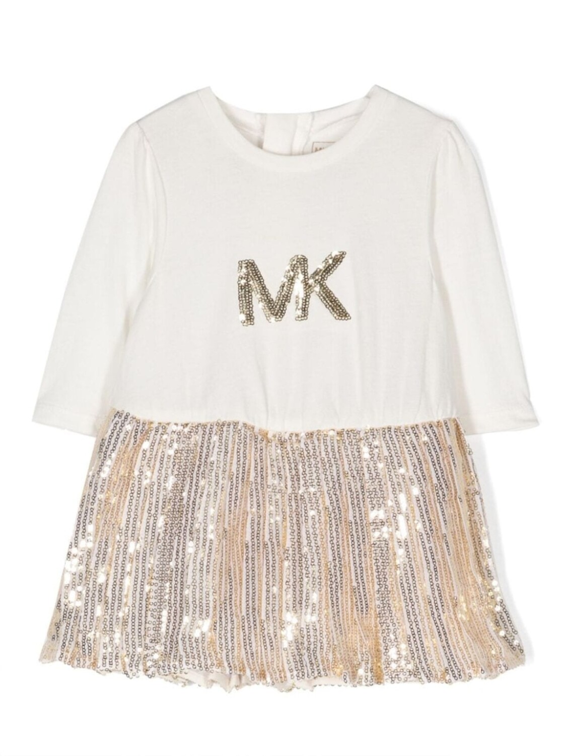 

Michael Kors Kids платье с пайетками и логотипом, золотистый, Желтый, Michael Kors Kids платье с пайетками и логотипом, золотистый