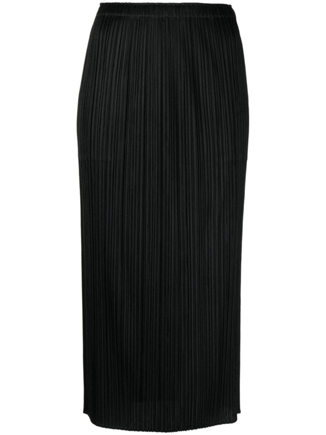 

Pleats Please Issey Miyake плиссированная юбка с завышенной талией, черный