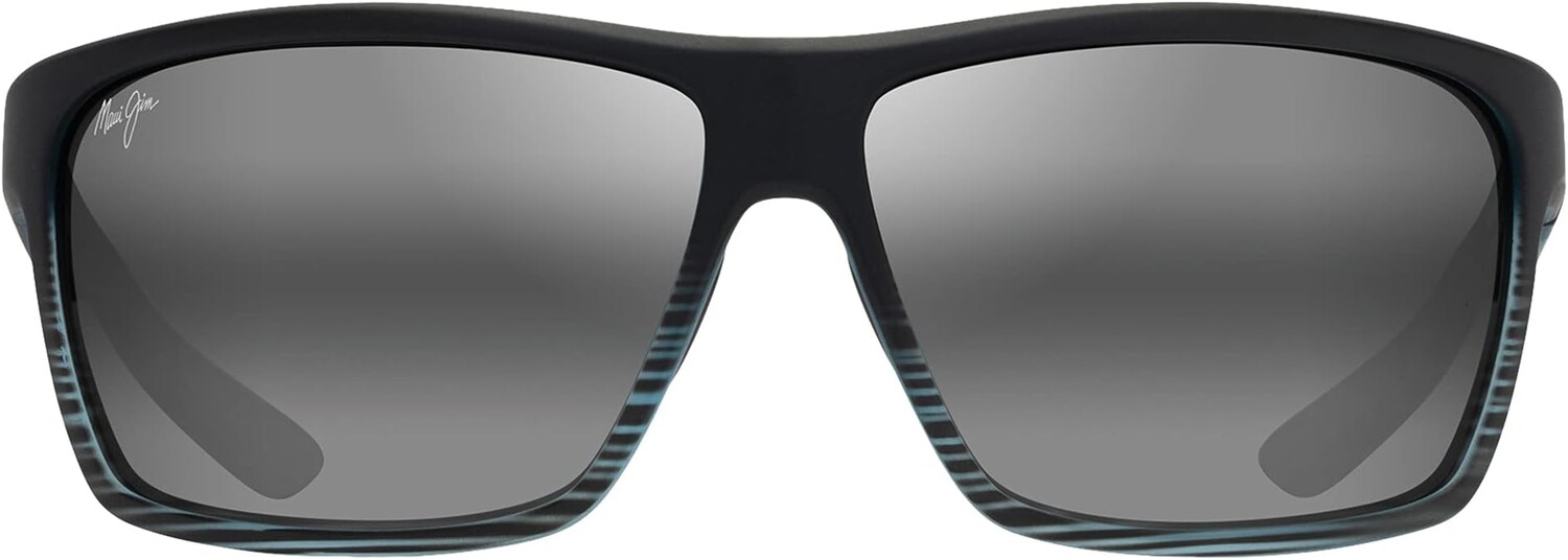 

Солнцезащитные очки Alenuihaha Maui Jim, цвет Grey/Black Stripe