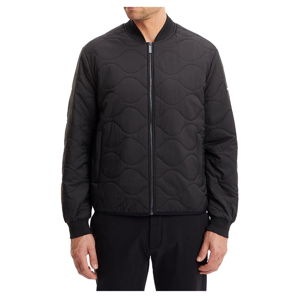 

Куртка Calvin Klein Crinkle Onion Quilt Bomber, черный