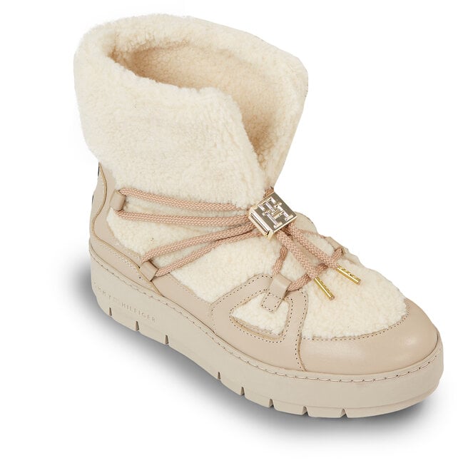 

Ботинки Tommy Hilfiger TommyTeddy Snowboot, бежевый