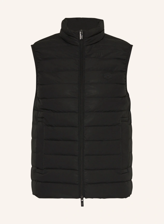 

Легкий пуховый жилет Emporio Armani, черный