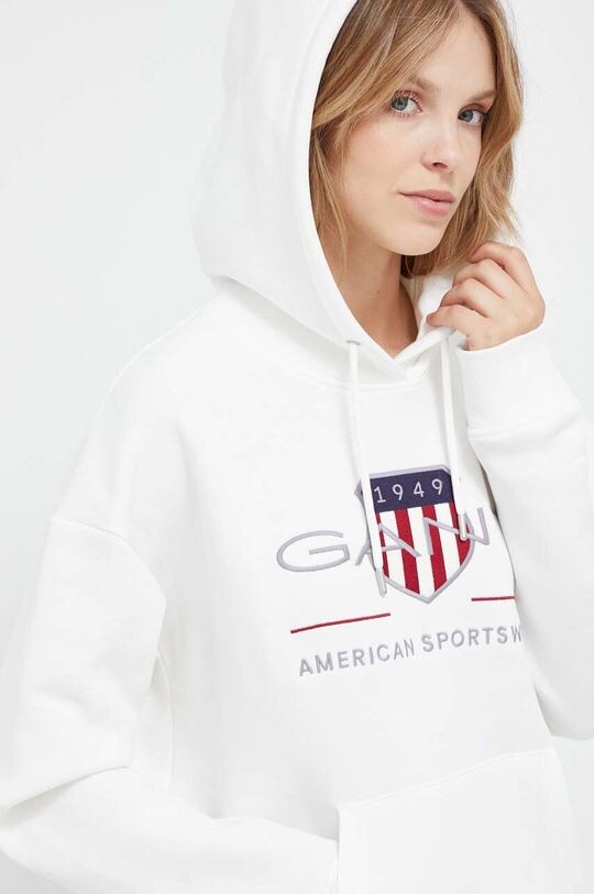 

Толстовка Гант Gant, белый