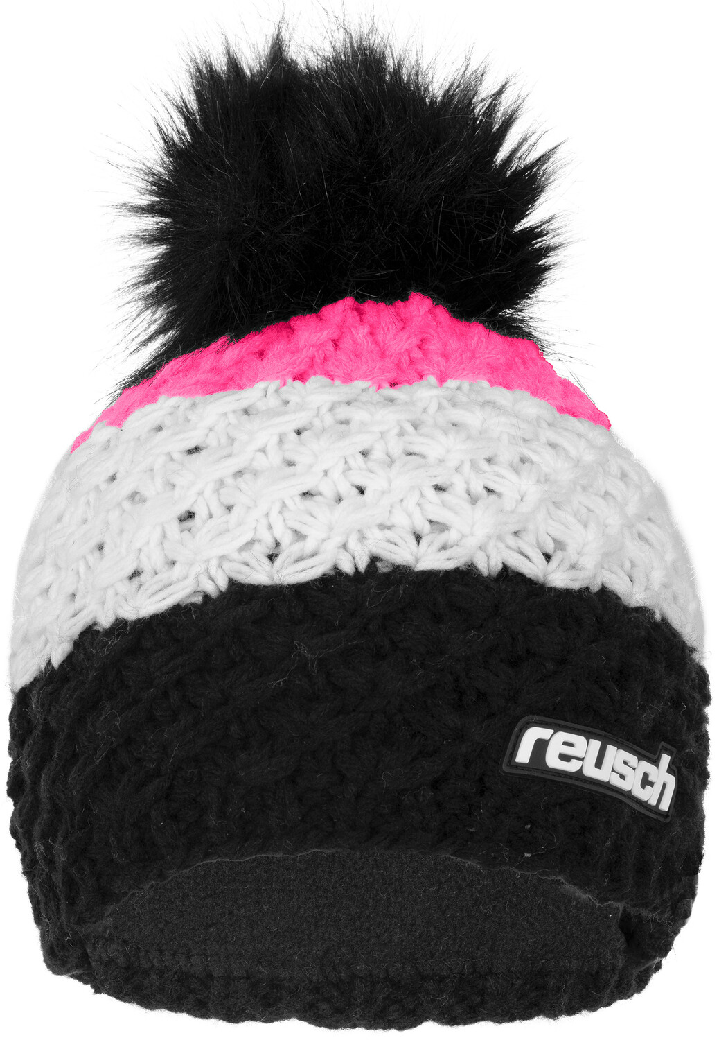 

Кепка Reusch Gebreide muts Aiden Beanie, цвет 3359 knockout pink