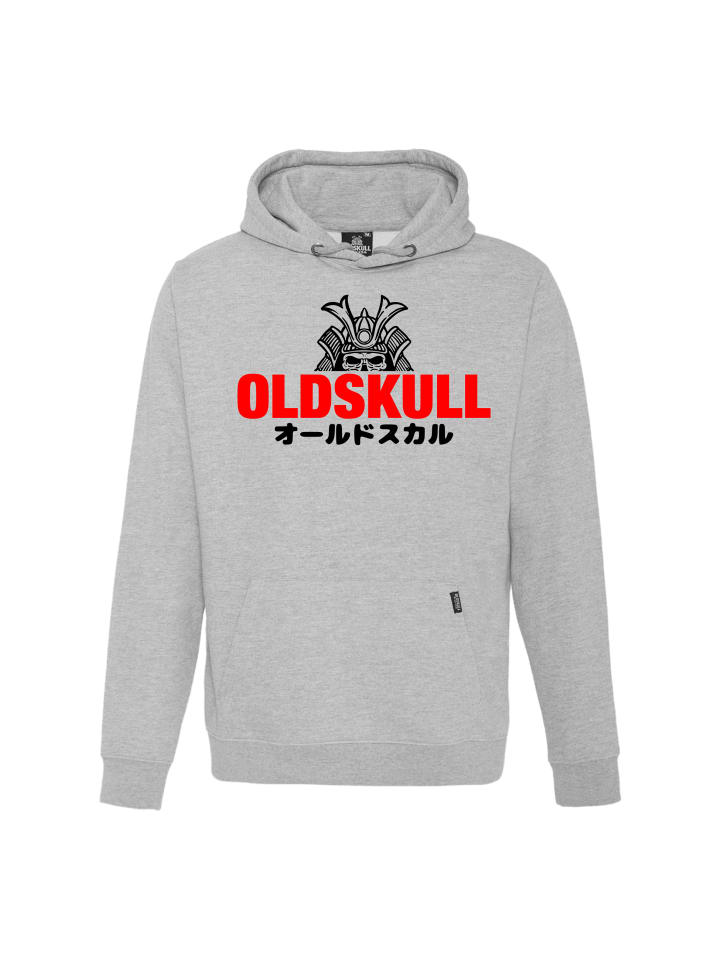 

Худи OLDSKULL Basic Classic Samurai Logo, серый