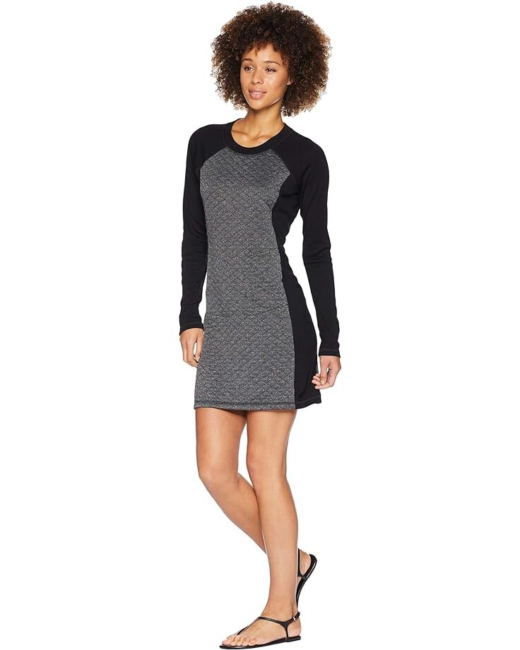 

Платье Smartwool Diamond Peak Quilted Dress, цвет Black Heather