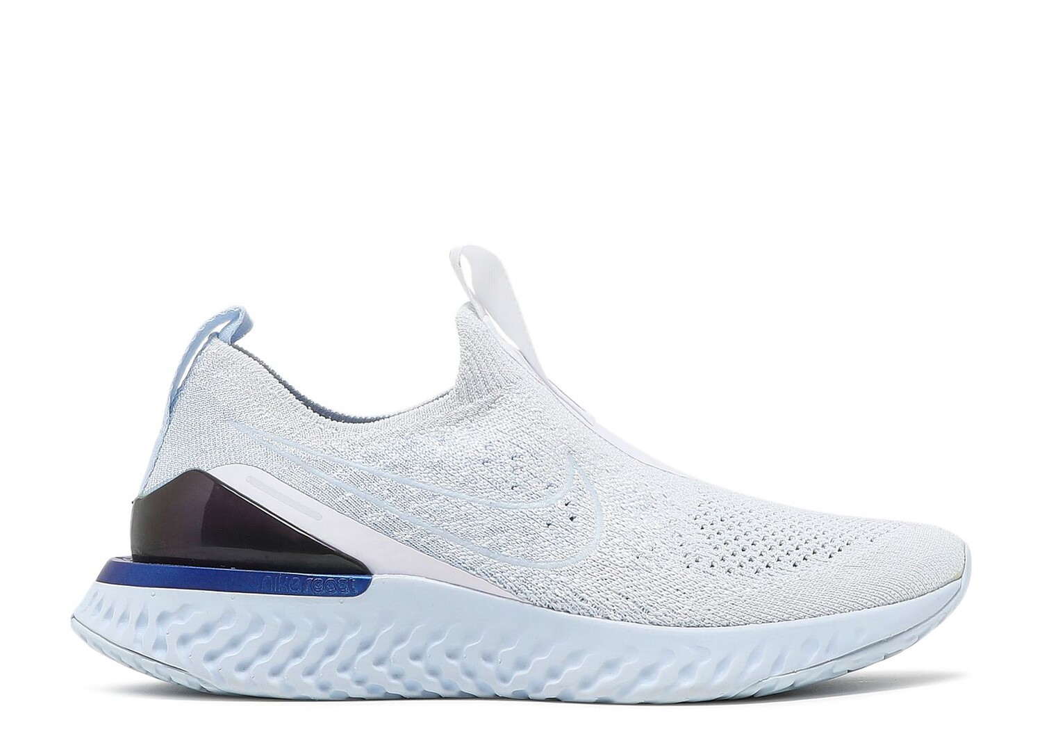 Кроссовки Nike Wmns Epic Phantom React Flyknit 'Hydrogen Blue', синий hydrogen мужская футболка hydrogen 225611 007 s