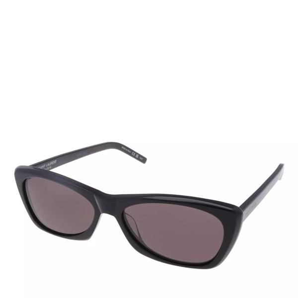 цена Солнцезащитные очки sl 613 black-black-black Saint Laurent, черный