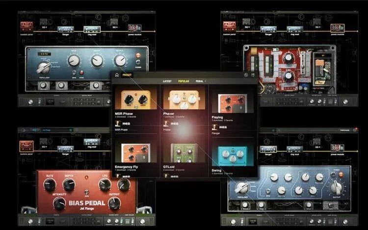 

Плагин педали модуляции Positive Grid BIAS
