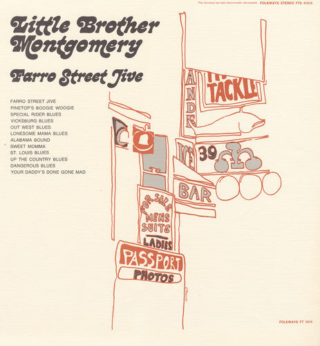 

CD диск Little Brother Montgomery: Farro Street Jive
