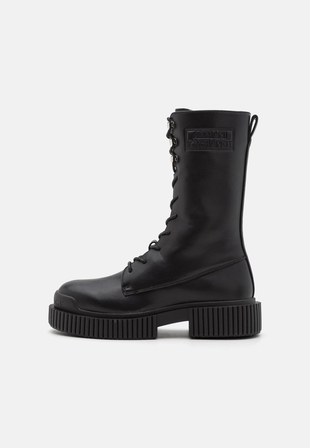 

Ботинки на платформе Armani Exchange, черный