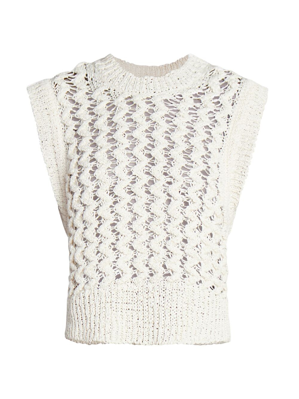 

Вязаный жилет Faye Isabel Marant, экру