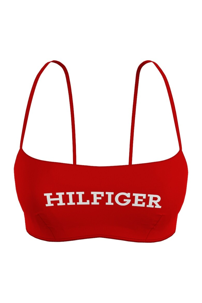 

Топ купальника с логотипом Tommy Hilfiger, красный