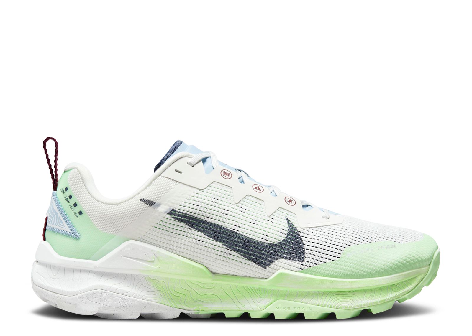 

Кроссовки Nike Wildhorse 8 'Summit White Vapor Green', белый