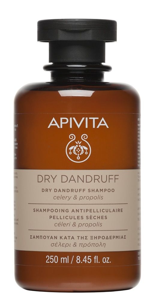 Apivita Dry Dandruff шампунь для волос от сухой перхоти, 250 ml apivita dandruff kit ii