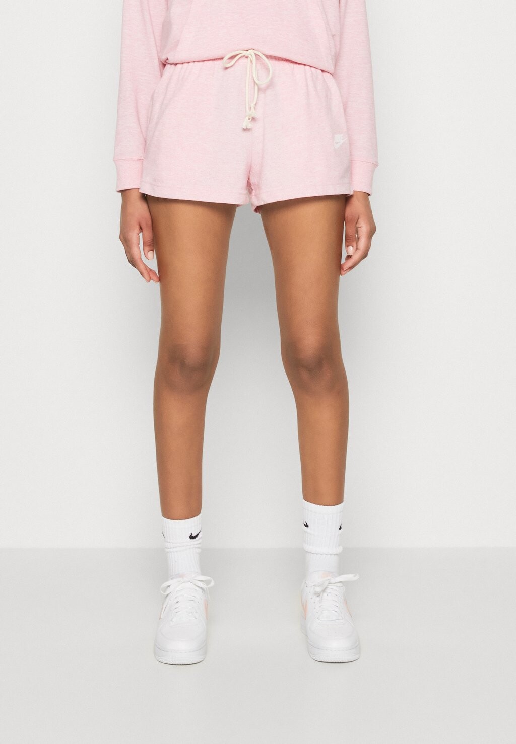 

Шорты Nike, нежно-розовый/белый