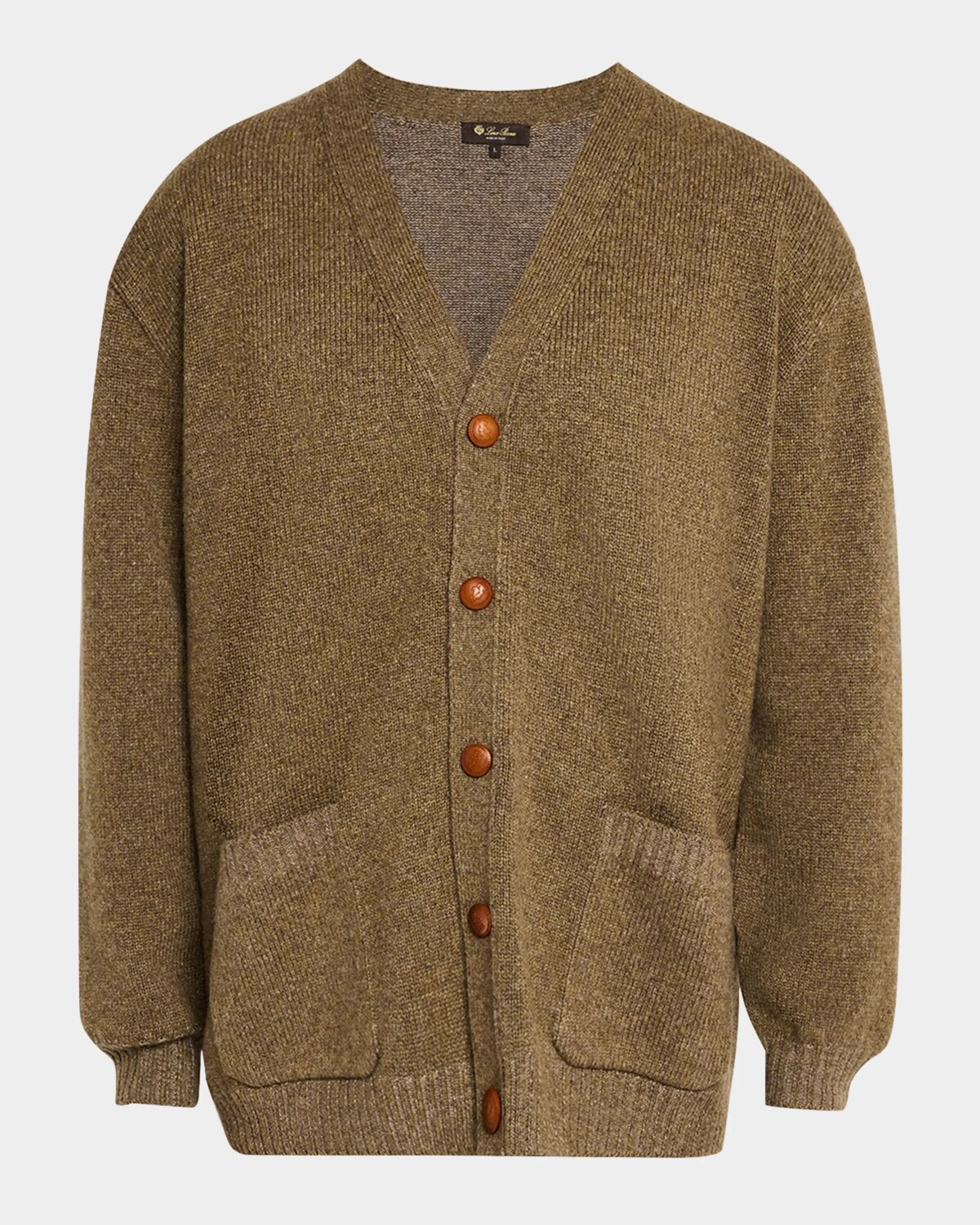 

Мужской кашемировый кардиган Pastore Loro Piana, цвет Fancy Tundra Melange