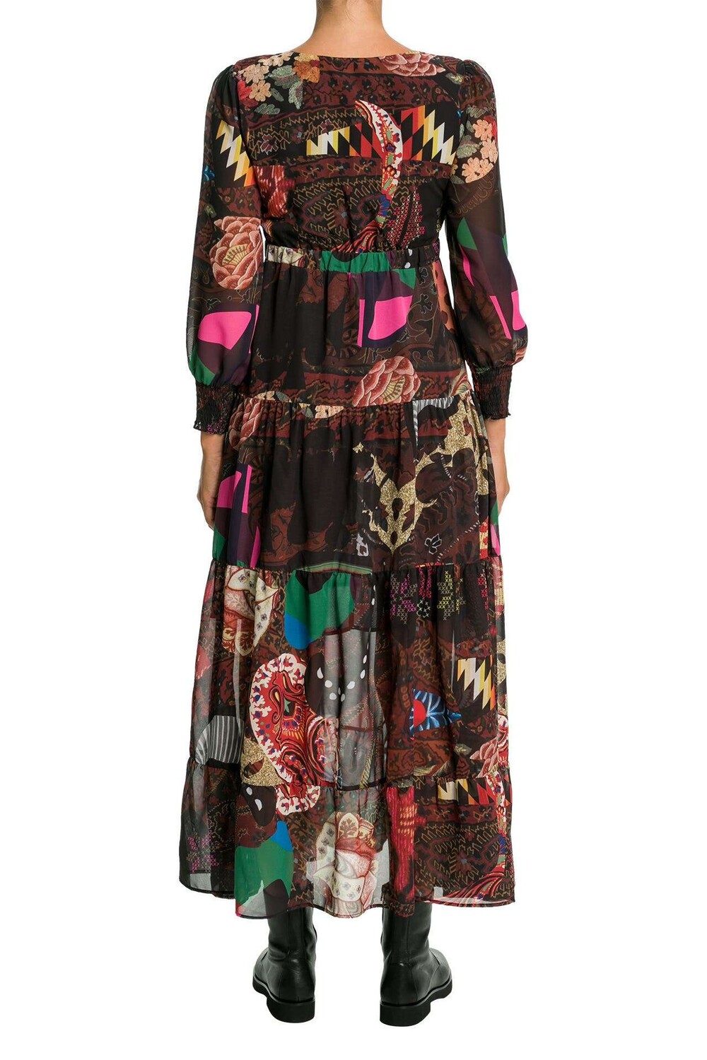 

Повседневное платье с рисунком Desigual