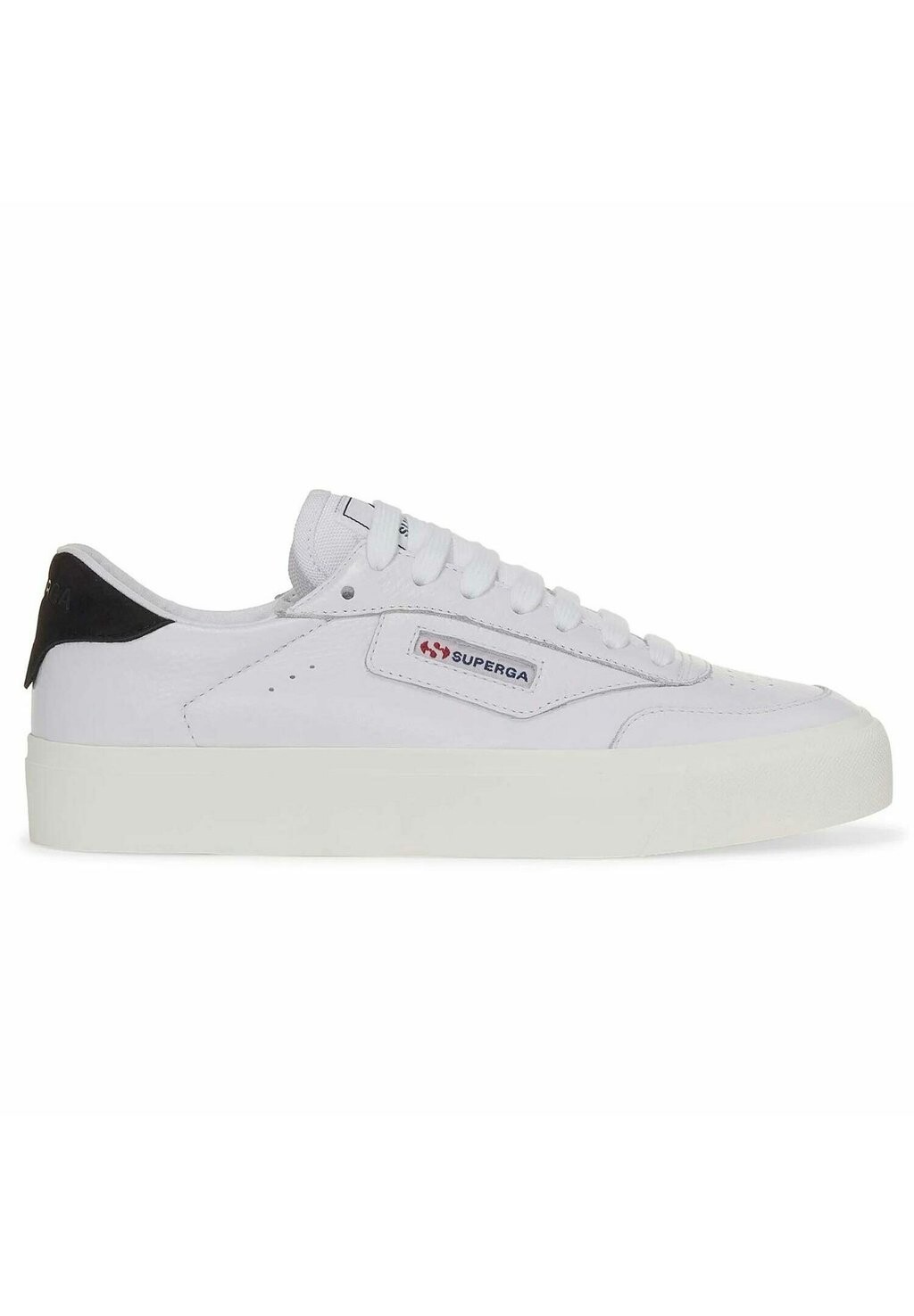 

Низкие кроссовки 3843 Court Superga, цвет white bristol black favorio