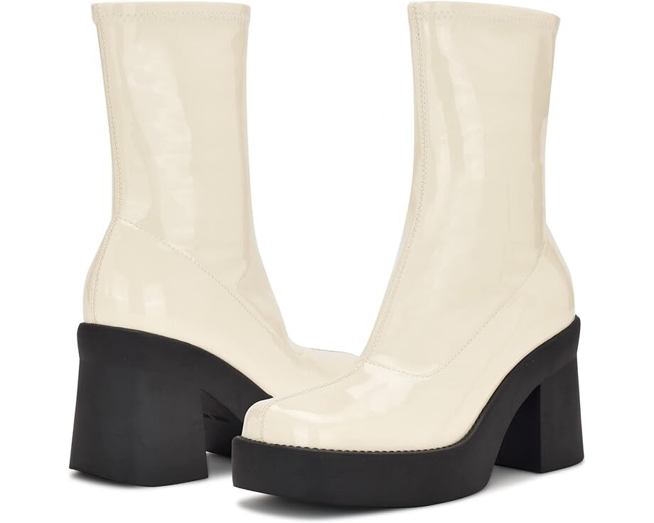 Ботинки Nine West Gerri 3, цвет Cream Patent туфли nine west mella 9x9 3 цвет cream patent