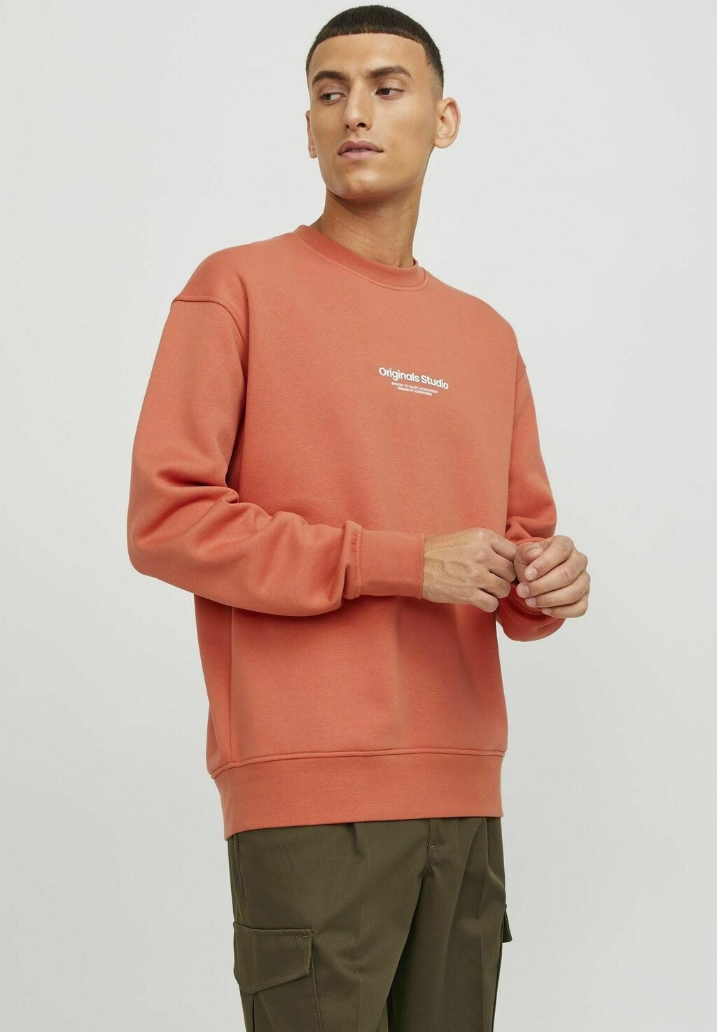 

Толстовка CREW NECK NOOS Jack & Jones, рыжий